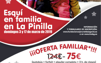 Esquí en familia en La Pinilla