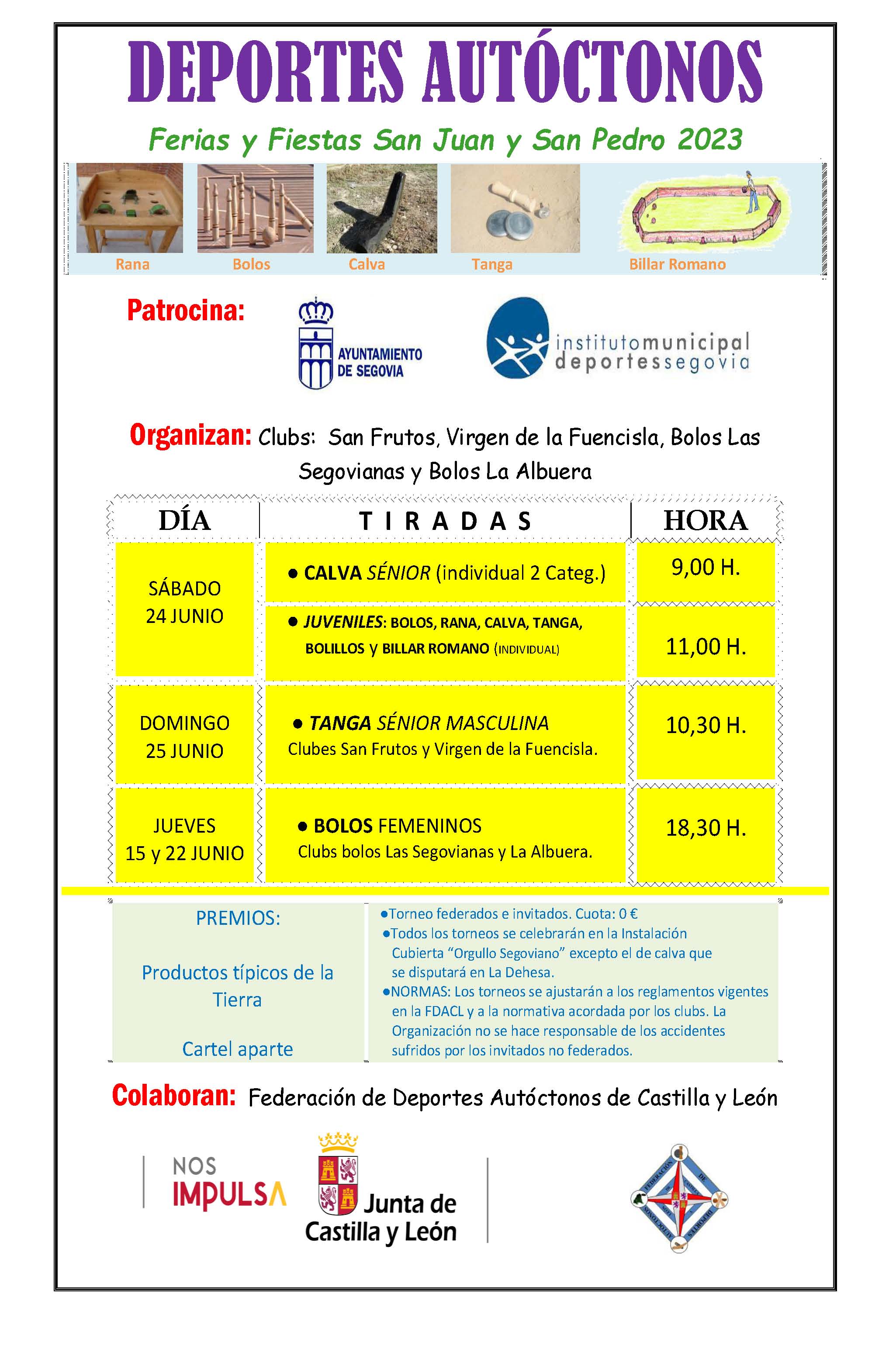 Ferias y Fiestas 2023: Deportes Autóctonos