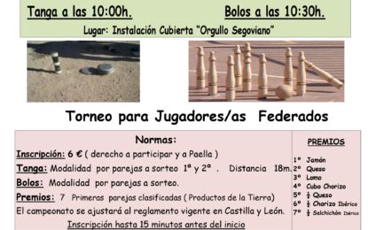 XIV Torneo IMD Juegos Autóctonos “Ciudad de Segovia”