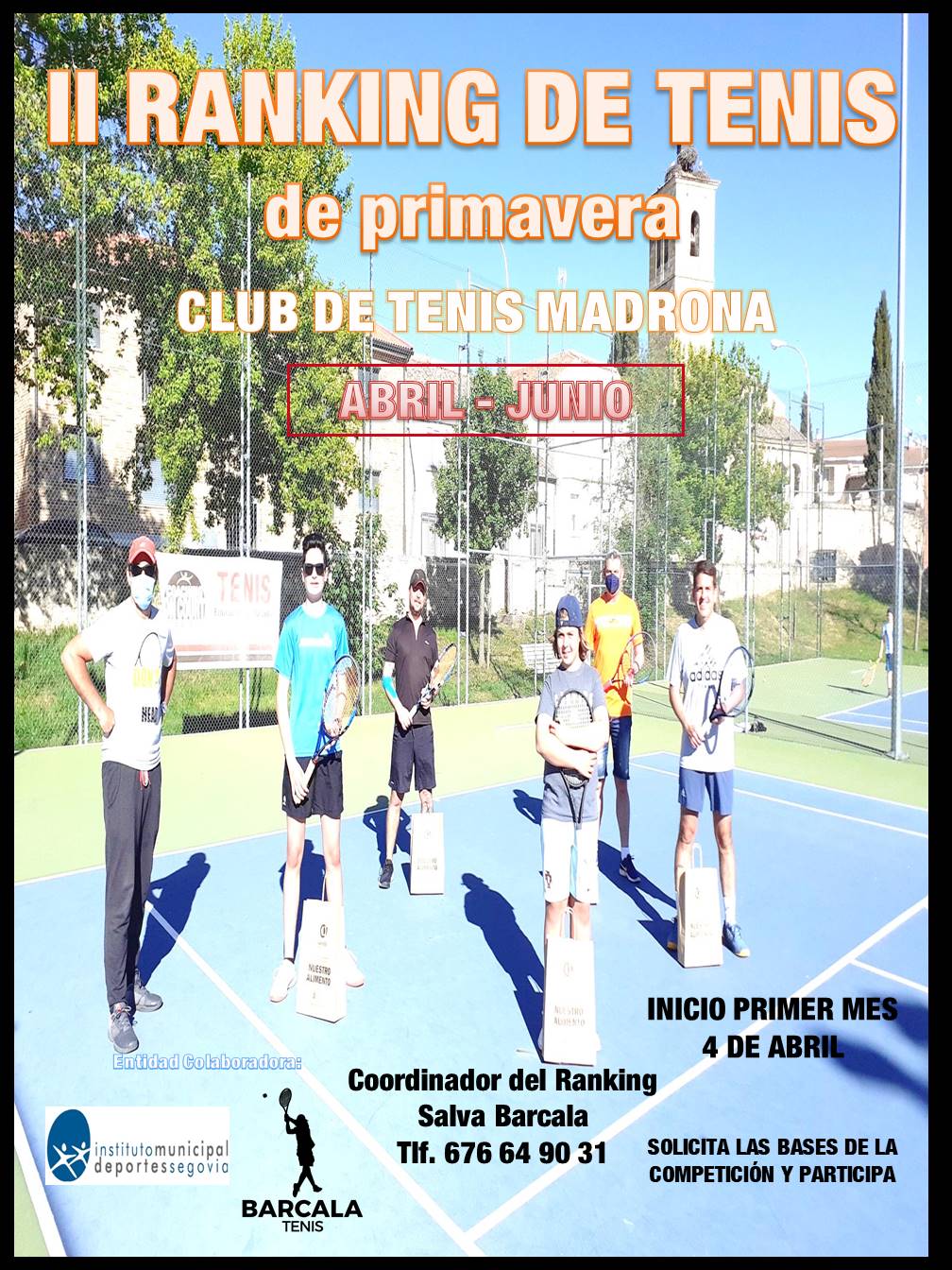 Club de Tenis Madrona: II Ranking de Tenis de Primavera