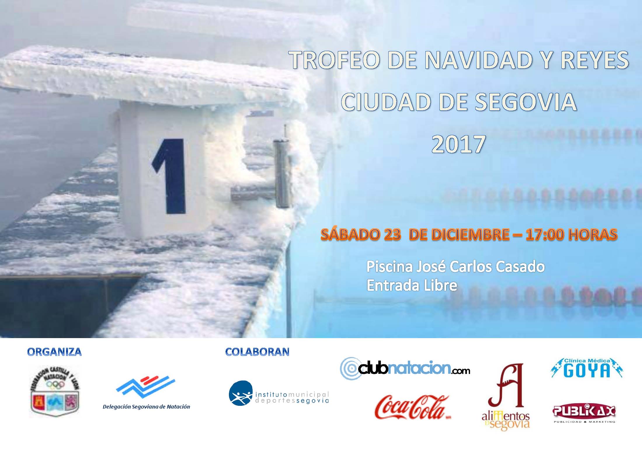 Trofeo de Natación de Navidad-Reyes “Ciudad de Segovia”