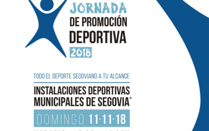 El IMD prepara la Jornada de Promoción Deportiva-Segovia 2018