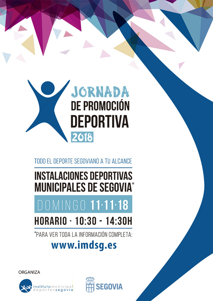 El IMD prepara la Jornada de Promoción Deportiva-Segovia 2018