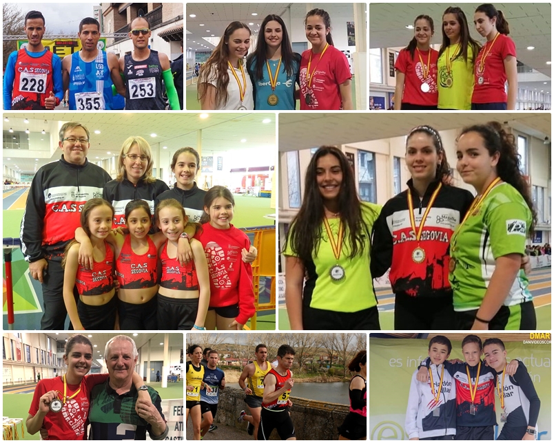 Clubes CAS Ciudad de Segovia, Venta Magullo y CETA: Crónica del Fin de Semana