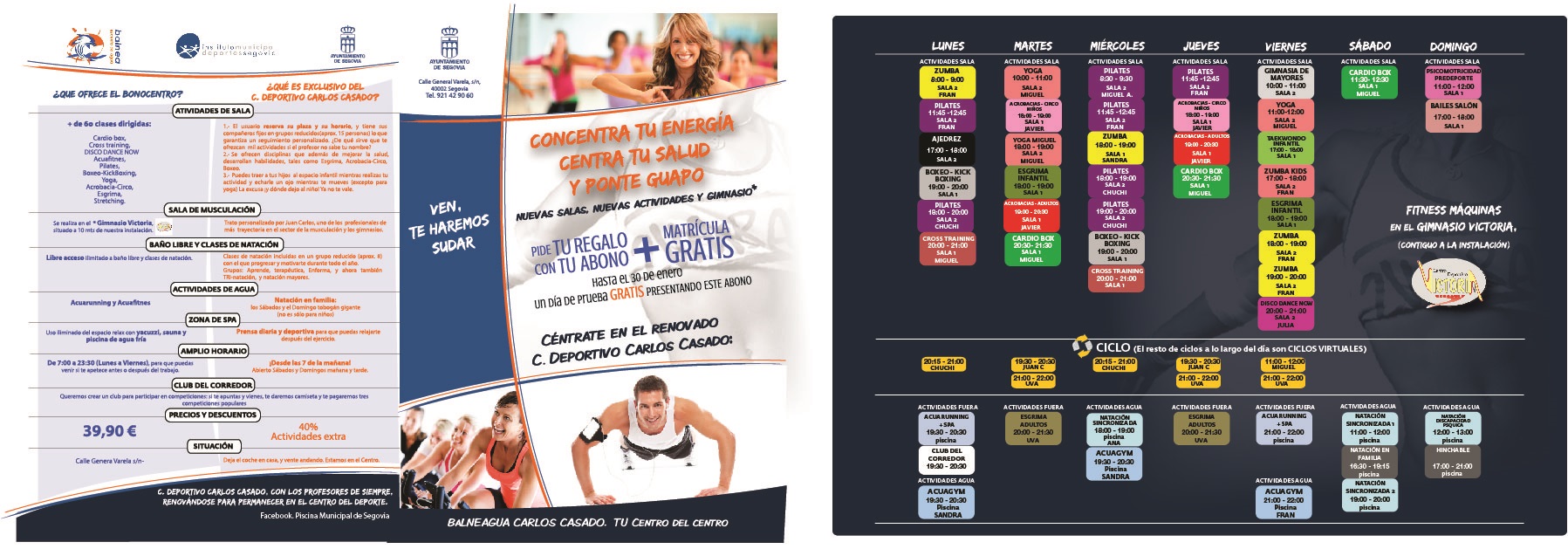 El Centro Deportivo “José Carlos Casado” amplía su oferta de actividades