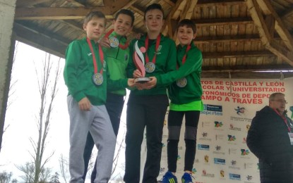 El Colegio Claret subcampeón de Castilla y León de Campo a Través Escolar