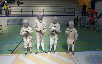 El Club Esgrima Segovia participó en el Criterium Regional de Sable