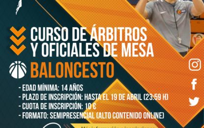 Federación de Baloncesto de Castilla y León: Curso de iniciación al arbitraje de Baloncesto