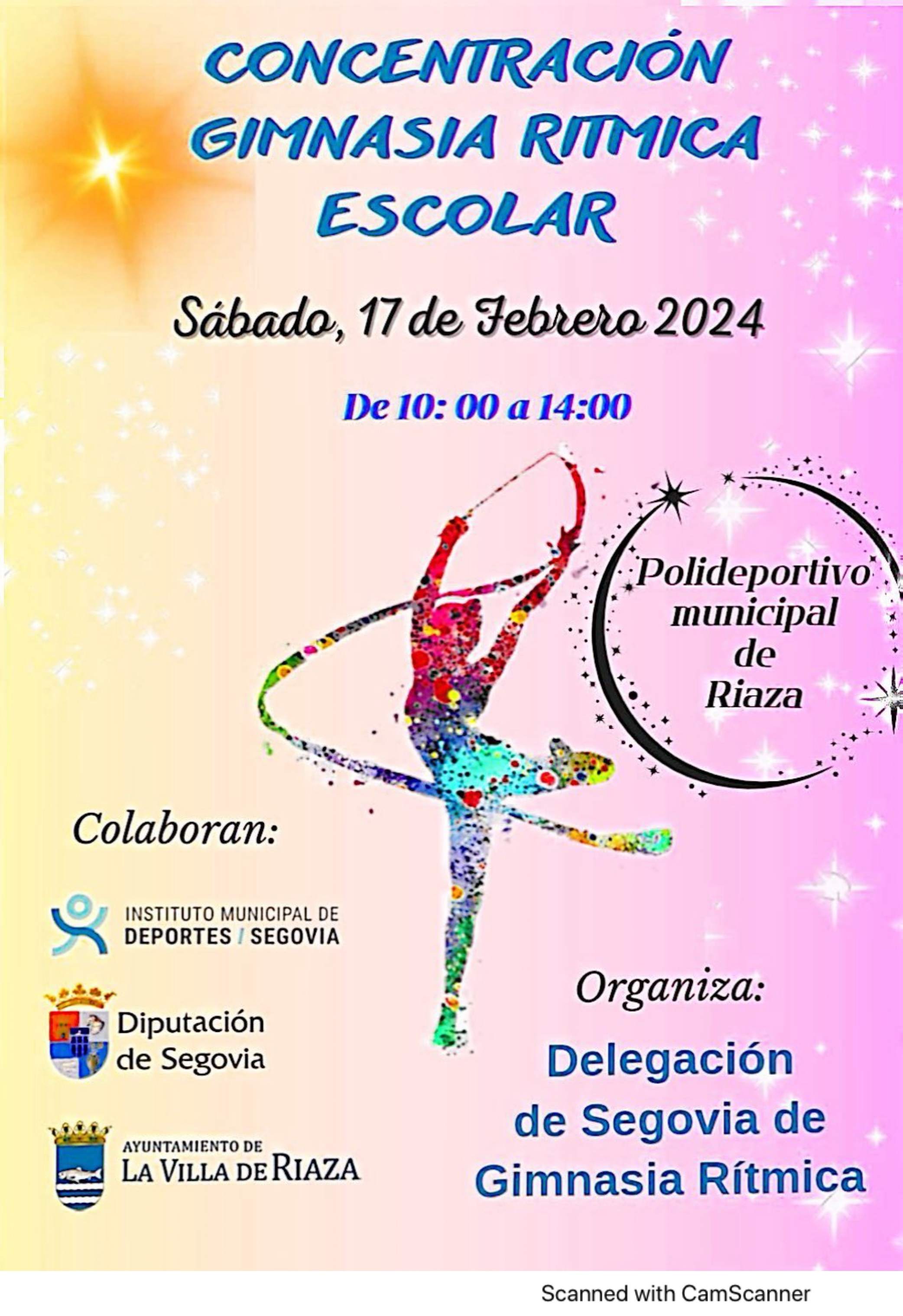 Deporte Escolar: Concentración de Gimnasia Rítmica