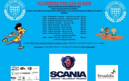 Club de Atletismo de Segovia: Domingo 30 de noviembre de 2025