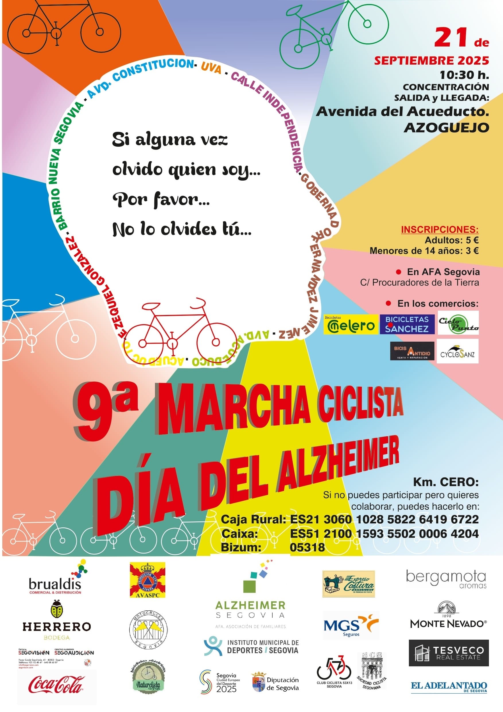 IX Marcha Ciclista “Día del Alzheimer”
