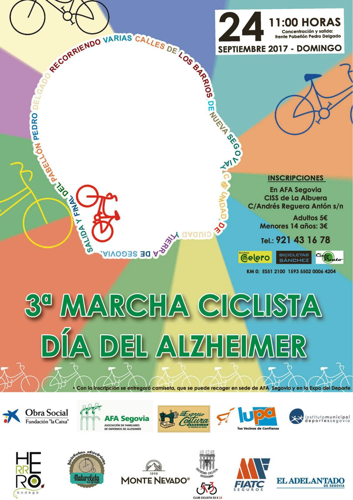 III Marcha Ciclista “Día del Alzheimer”