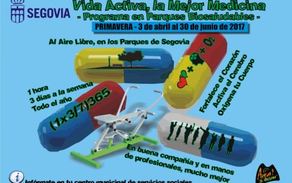 Programa en Parques Biosaludables: Vida Activa, la Mejor Medicina