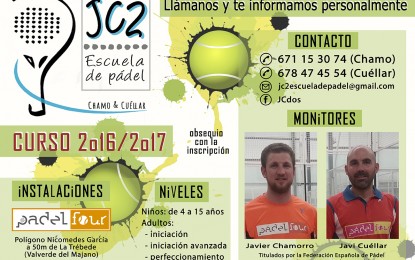 JC2: Escuela de Pádel curso 2016/17