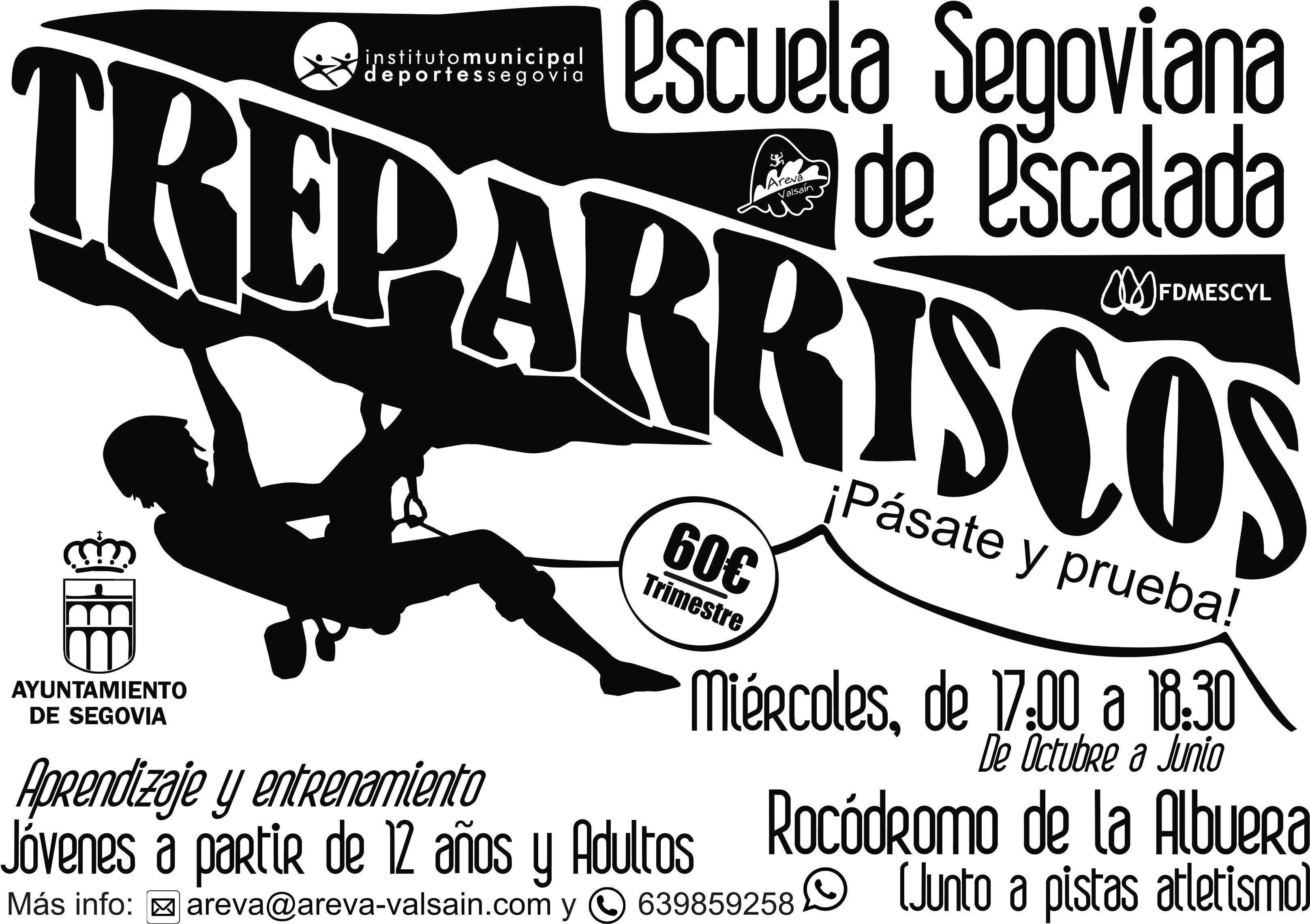 La Escuela Segoviana de Escalada se pone en marcha para el Curso 2019/2020