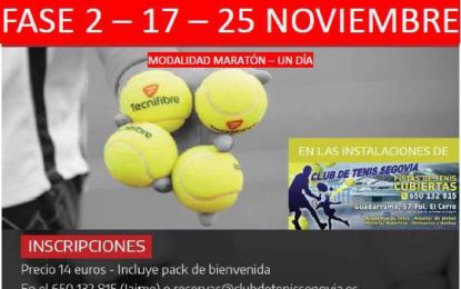 Club de Tenis Segovia: II Torneo Tenis Tecnifibre