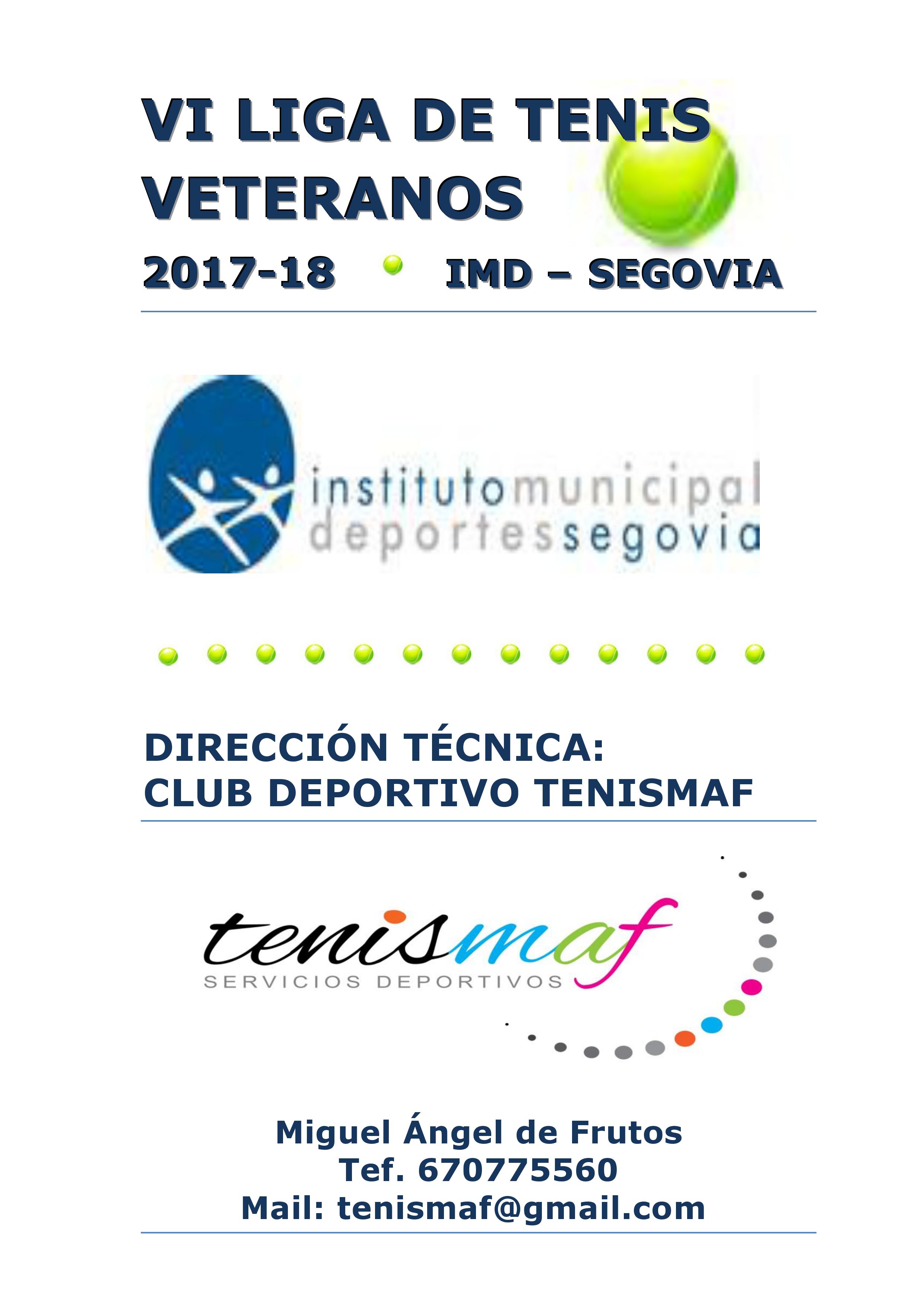 Club DeportivoTenismaf: VI Liga de Tenis de Veteranos