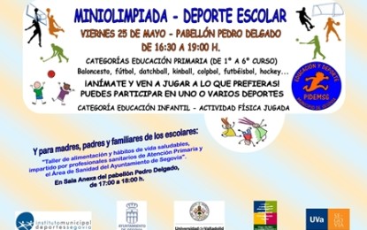 Miniolimpiada: Despedida de la temporada de Deporte Escolar