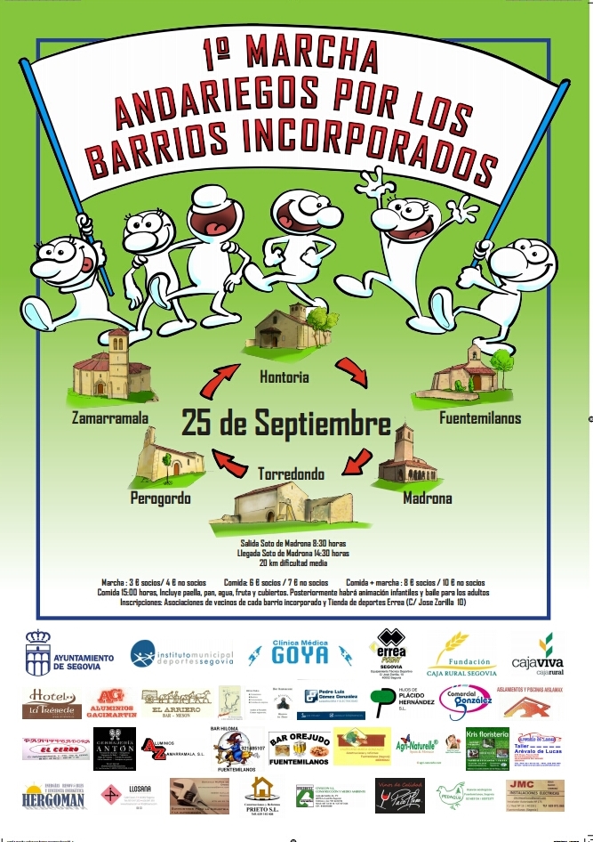 I Marcha Andariegos por los Barrios Incorporados