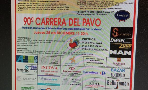 Ciclismo Navidad 2025