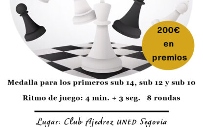 Torneo Ajedrez Relámpago San Frutos 2025