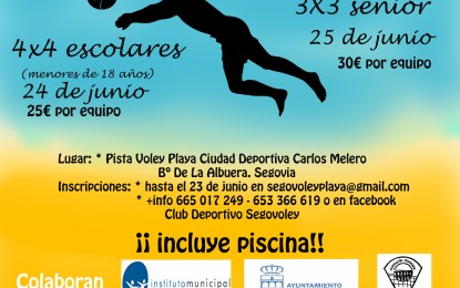 Ferias y Fiestas 2016: III Torneo Voley Playa Mixto
