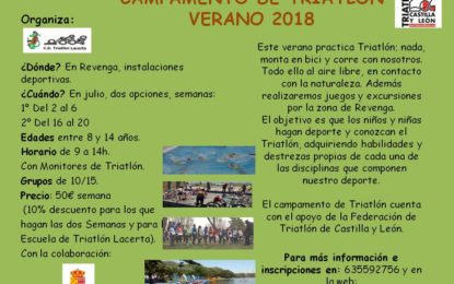 C. D. Triatlón Lacerta: el verano ya ha comenzado