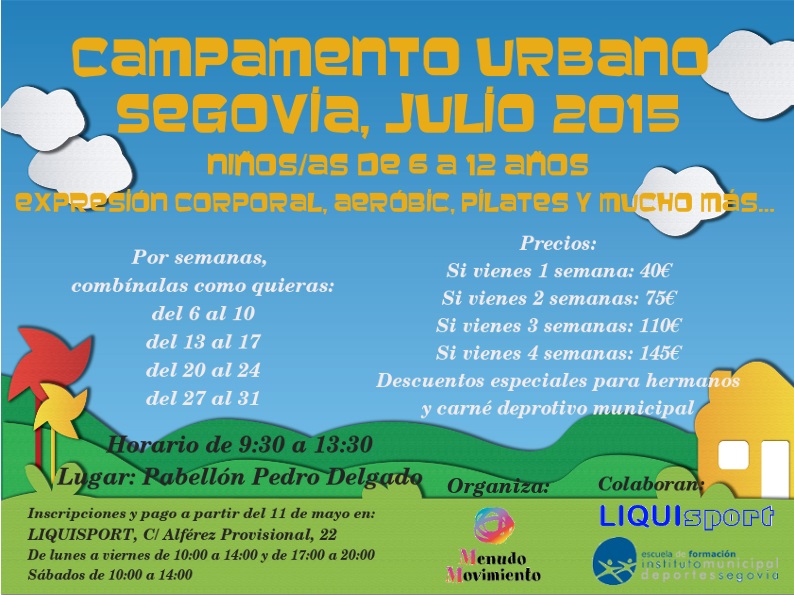 Menudo Movimiento presenta su Campamento de Verano para niños