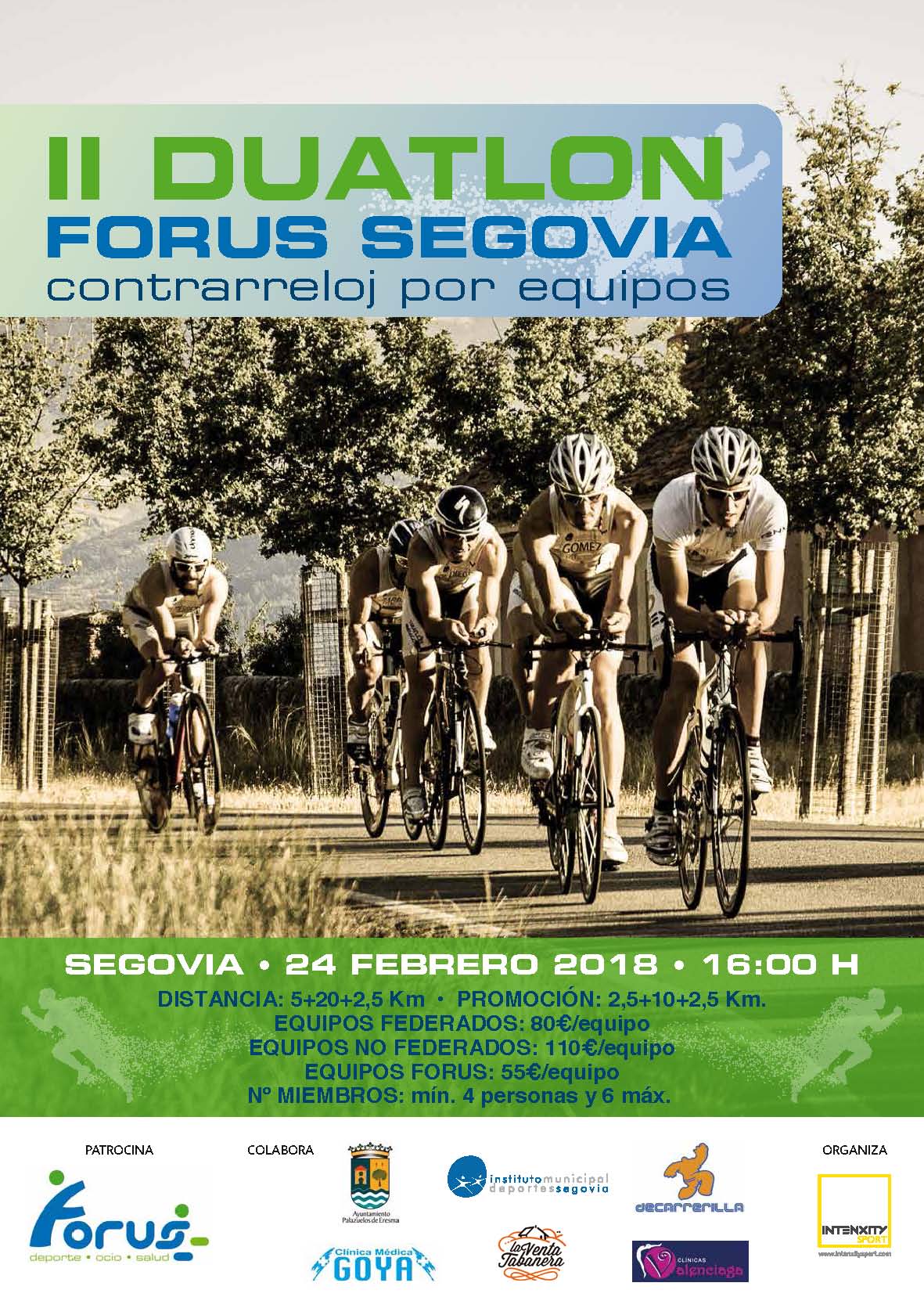 II Duatlón Contrarreloj por Equipos Forus Segovia