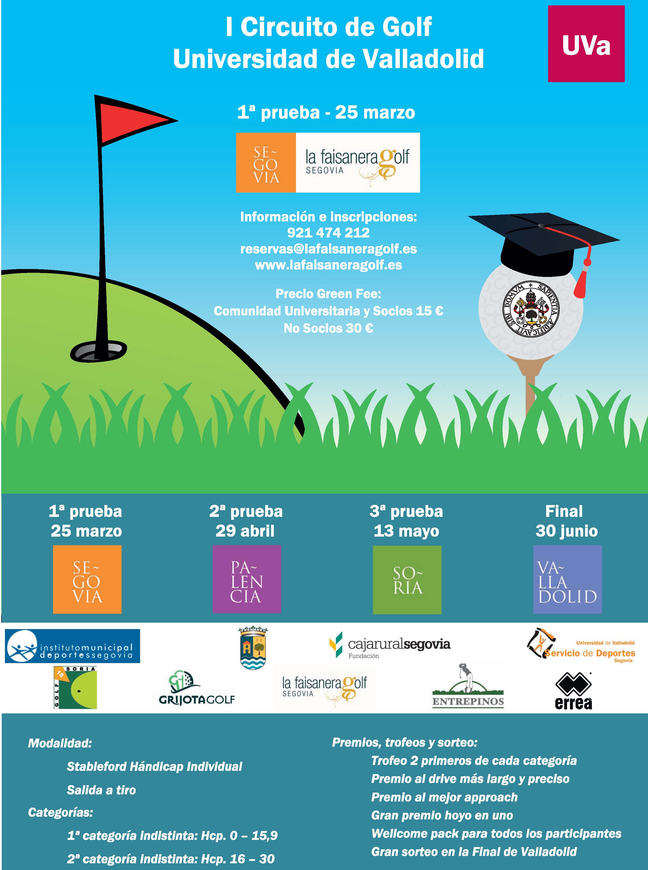 I Circuito Golf Universidad de Valladolid