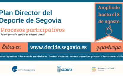 El proceso participativo para la elaboración del Plan Director del Deporte 2022-2030 prolonga su duración hasta el 8 de agosto