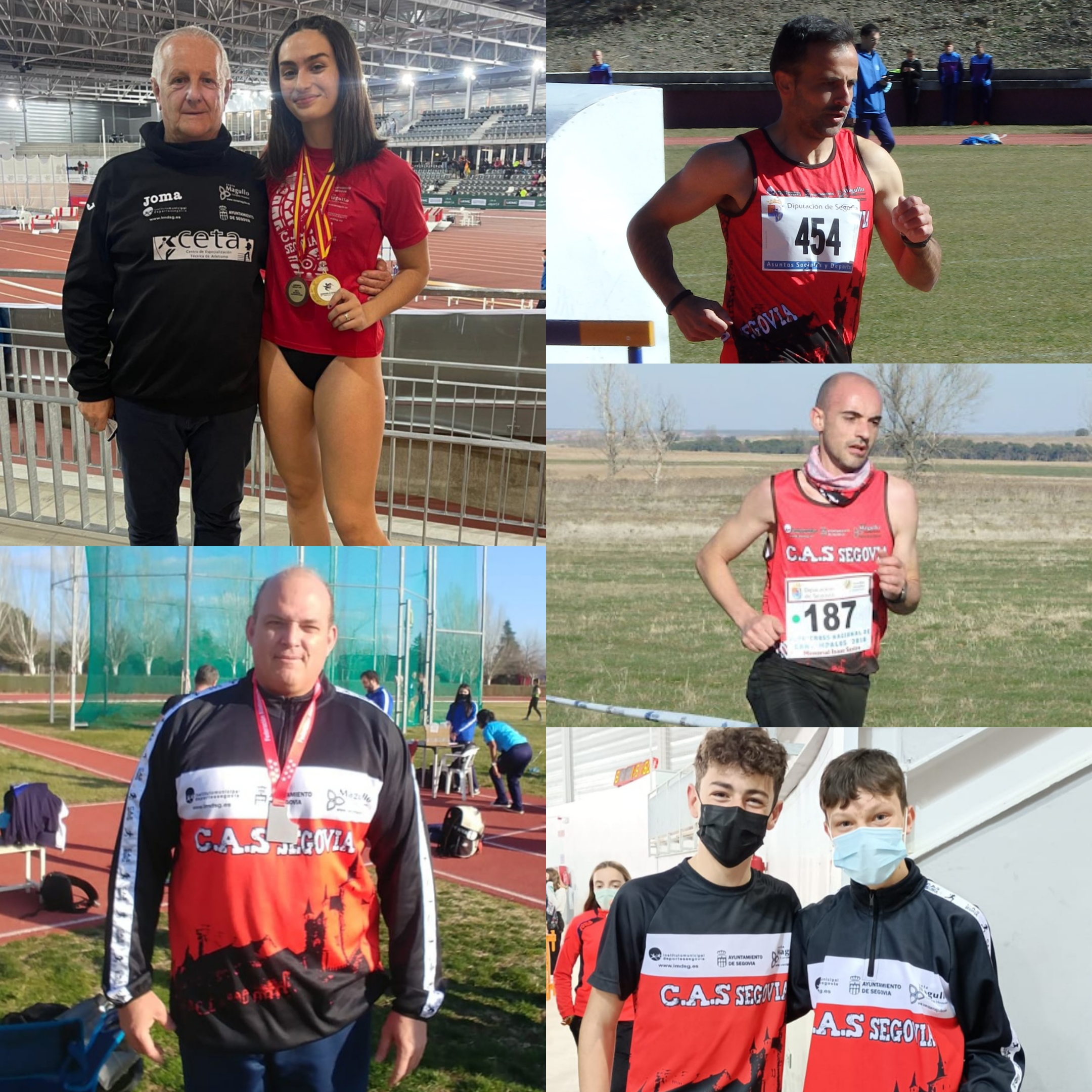 Clubes CAS Ciudad de Segovia y Venta Magullo: Crónica del Fin de Semana