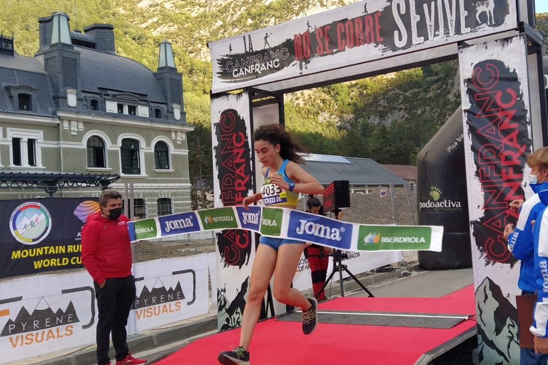 Claudia Corral Hodar, campeona de España de Trail Running, Promoción Sub-20