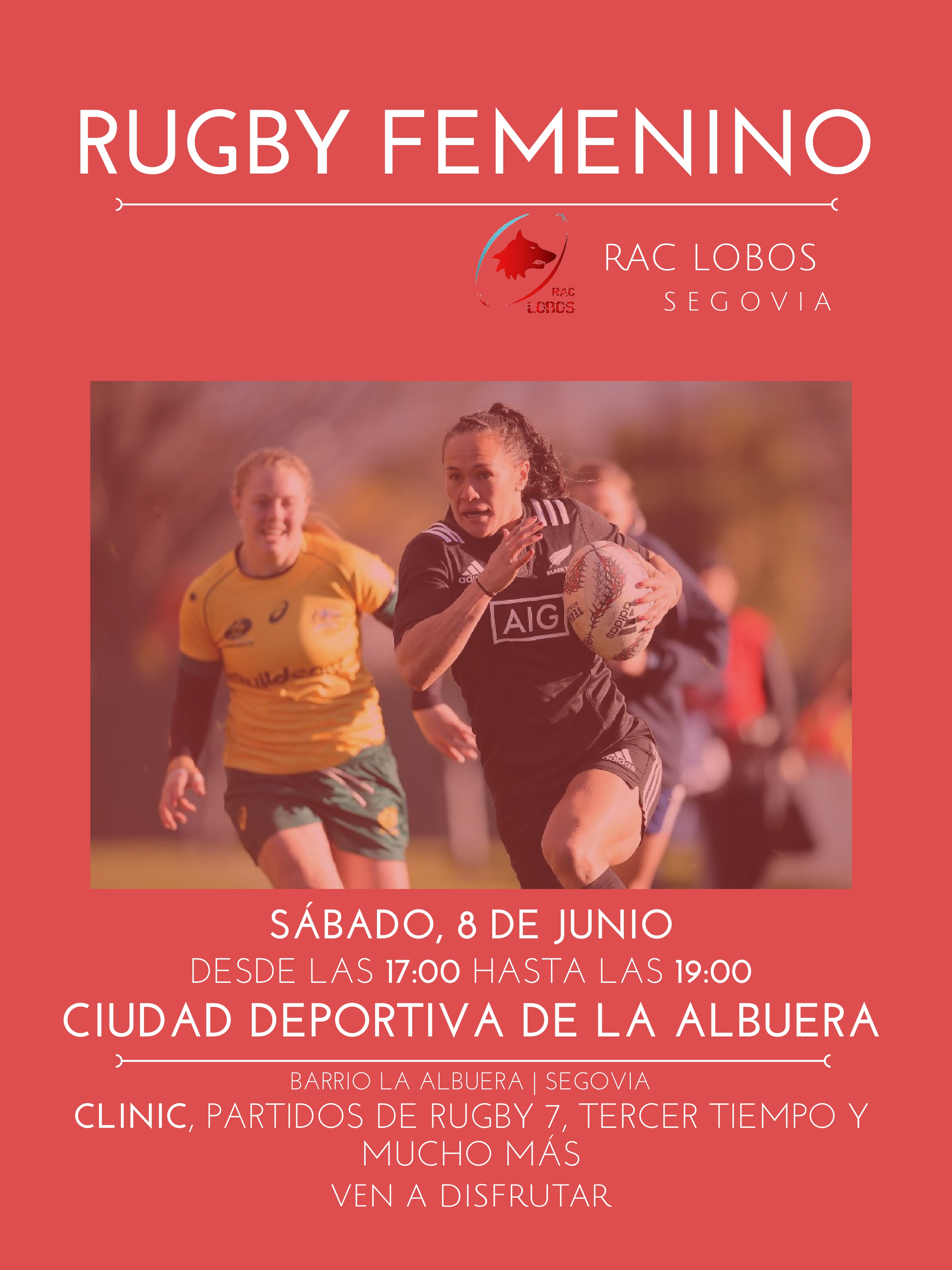 Clinic de Rugby para categorías Femeninas