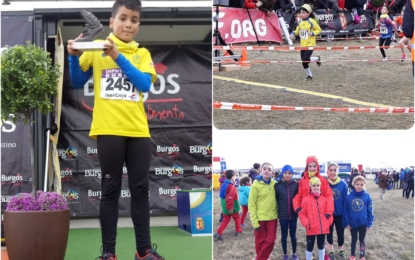 El atleta del CD Sporting Segovia, Carlos Casado, subcampeón en el XV Cross de Atapuerca