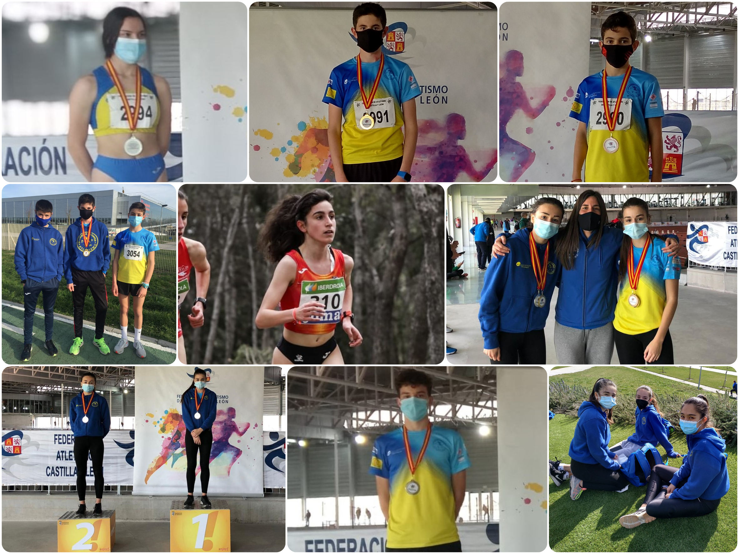 Claudia Corral novena individual y subcampeona por equipos en el Nacional de Campo a través Sub20