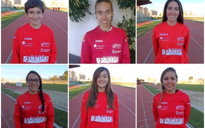 Seis atletas del CETA han participado en varias concentraciones en Navidad tanto a nivel Nacional como Regional