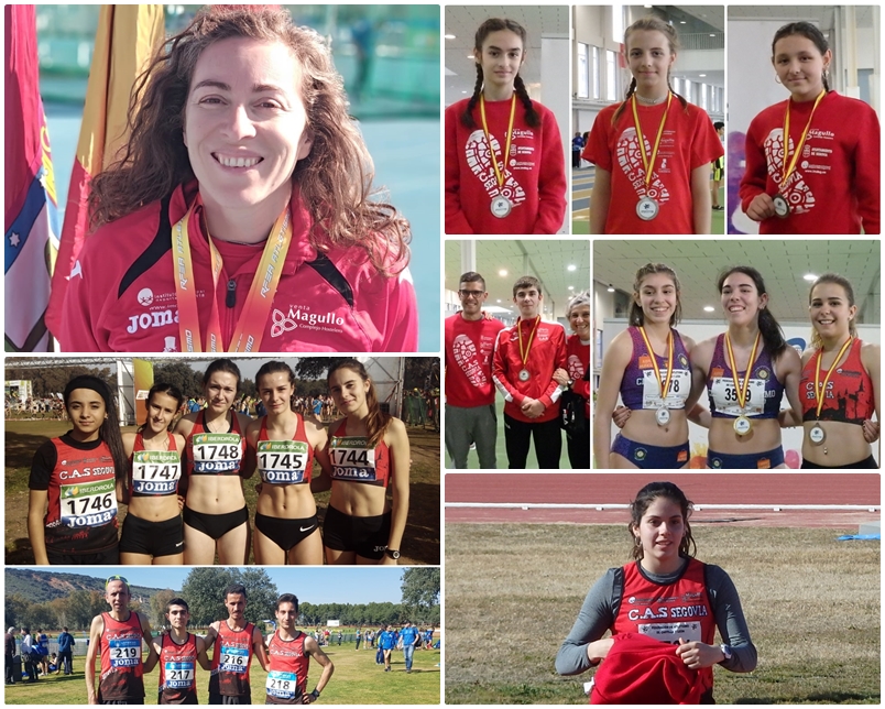 Clubes CAS Ciudad de Segovia, Venta Magullo y CETA : Crónica del Fin de Semana