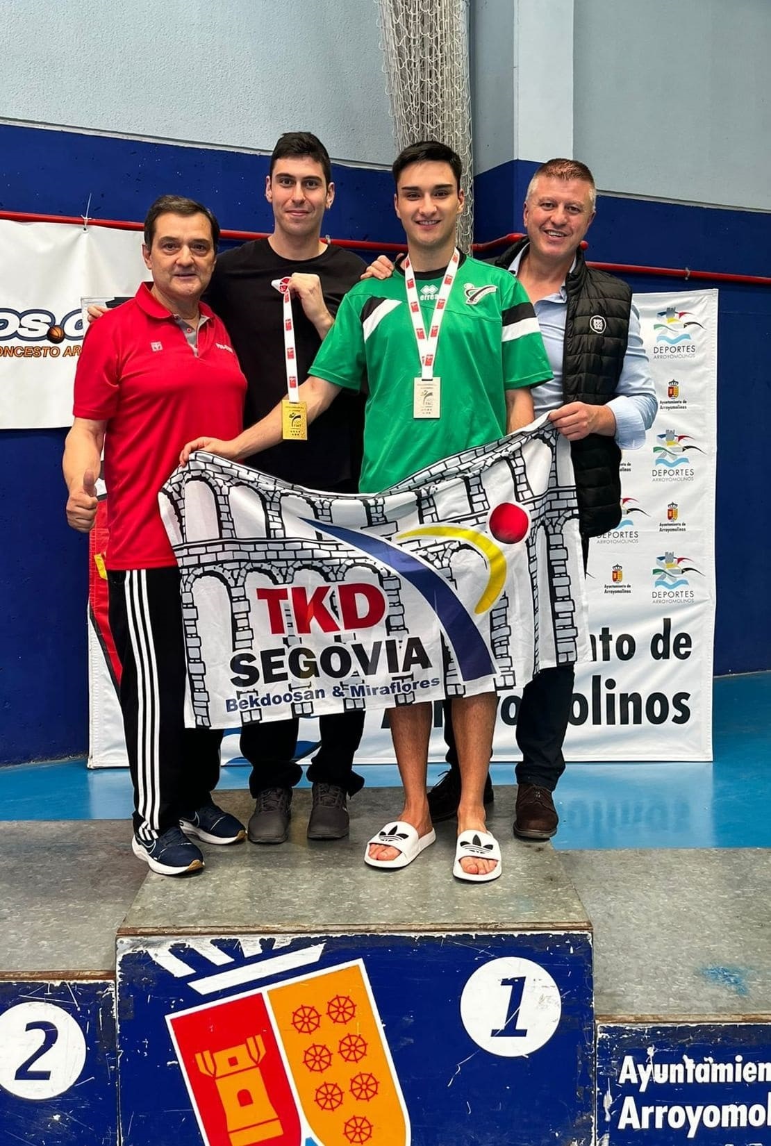 C.D. Taekwondo miraflores – bekdoosan: 1 Oro y 1 plata