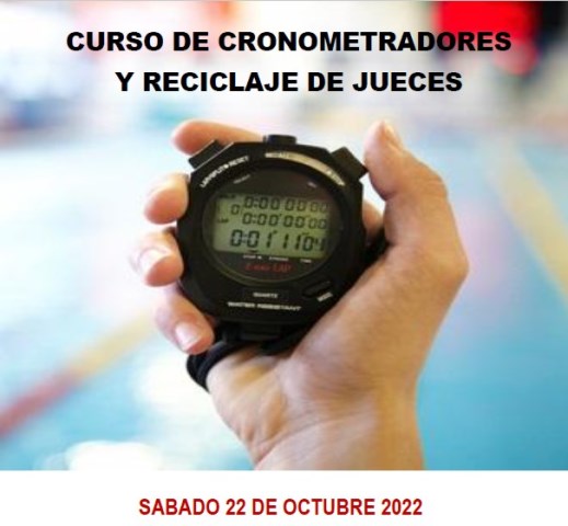 Delegación Natación: Curso de Cronometradores y Reciclaje para Jueces