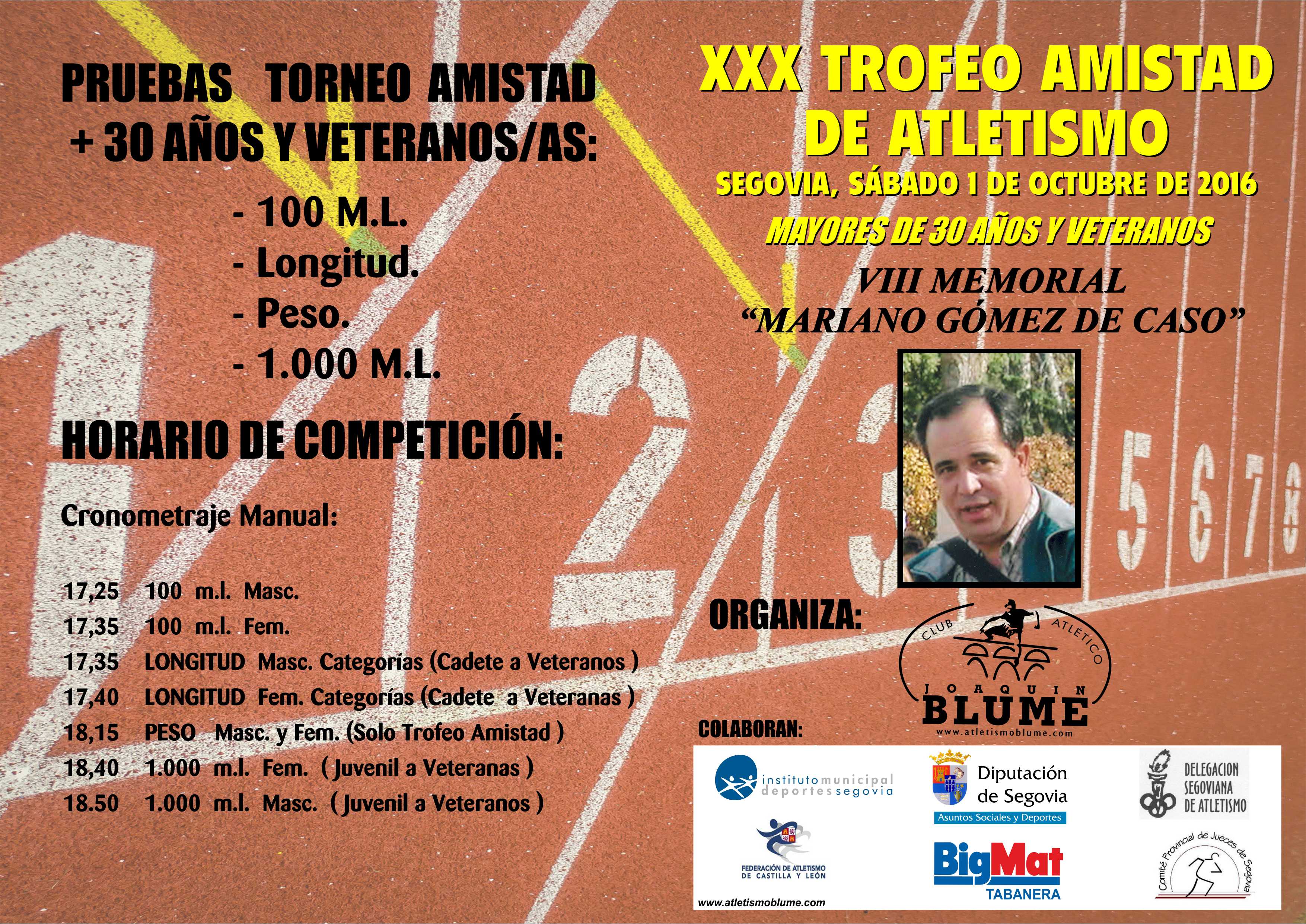 Trofeo 50 Aniversario  Club Atlético “Joaquín Blume”