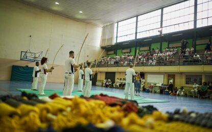 Actualizaciones de grado de los alumnos del grupo Muzenza Capoeira