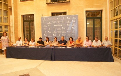 El Ayuntamiento de Segovia firma convenios de colaboración con 13 pueblos del alfoz para todos sus servicios en materia deportiva