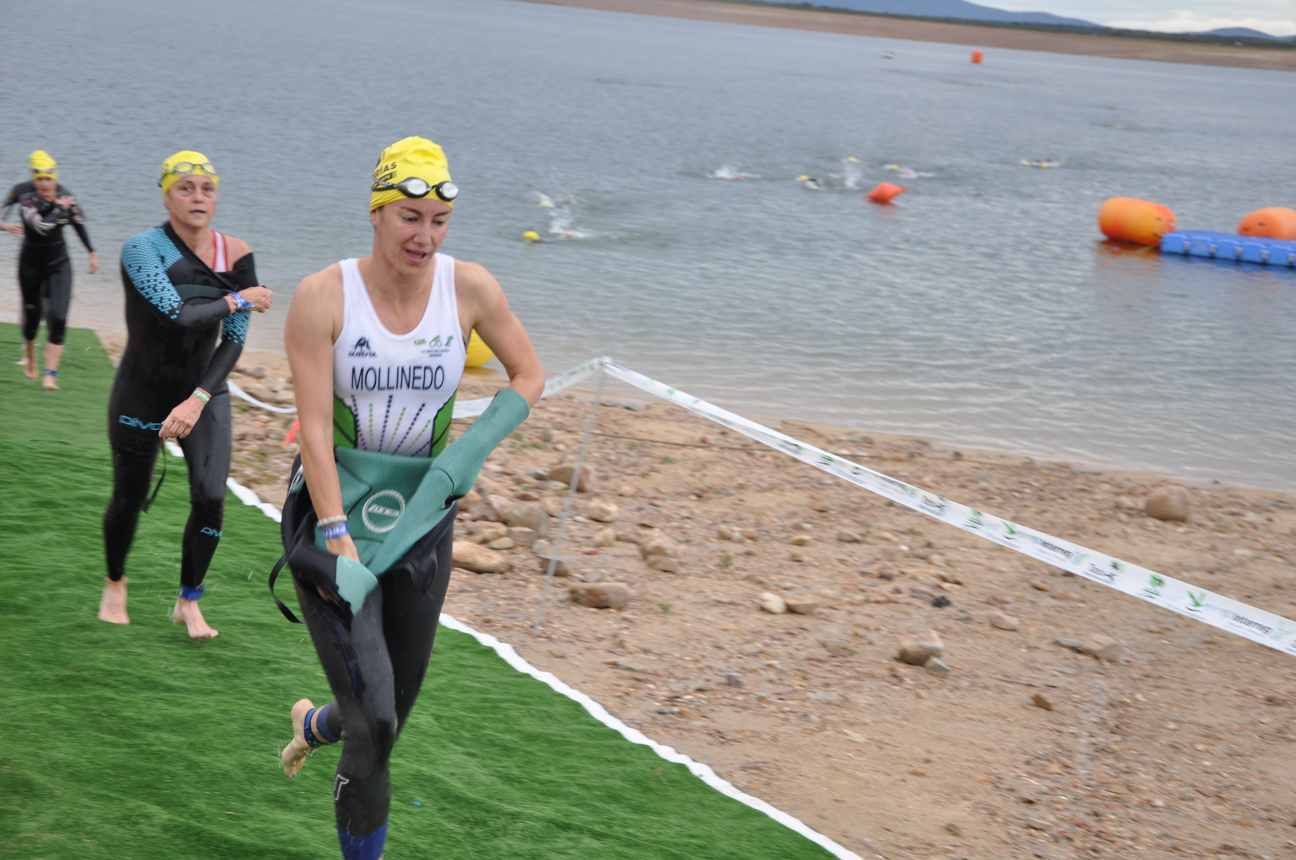 Participación del Triatlón Lacerta en el Campeonato de España de Acuatlón.