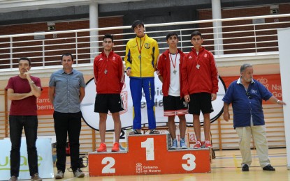 Ignacio de Benito medalla de plata en el Open Ciudad de Pamplona /Iruña 2016  de Taekwondo