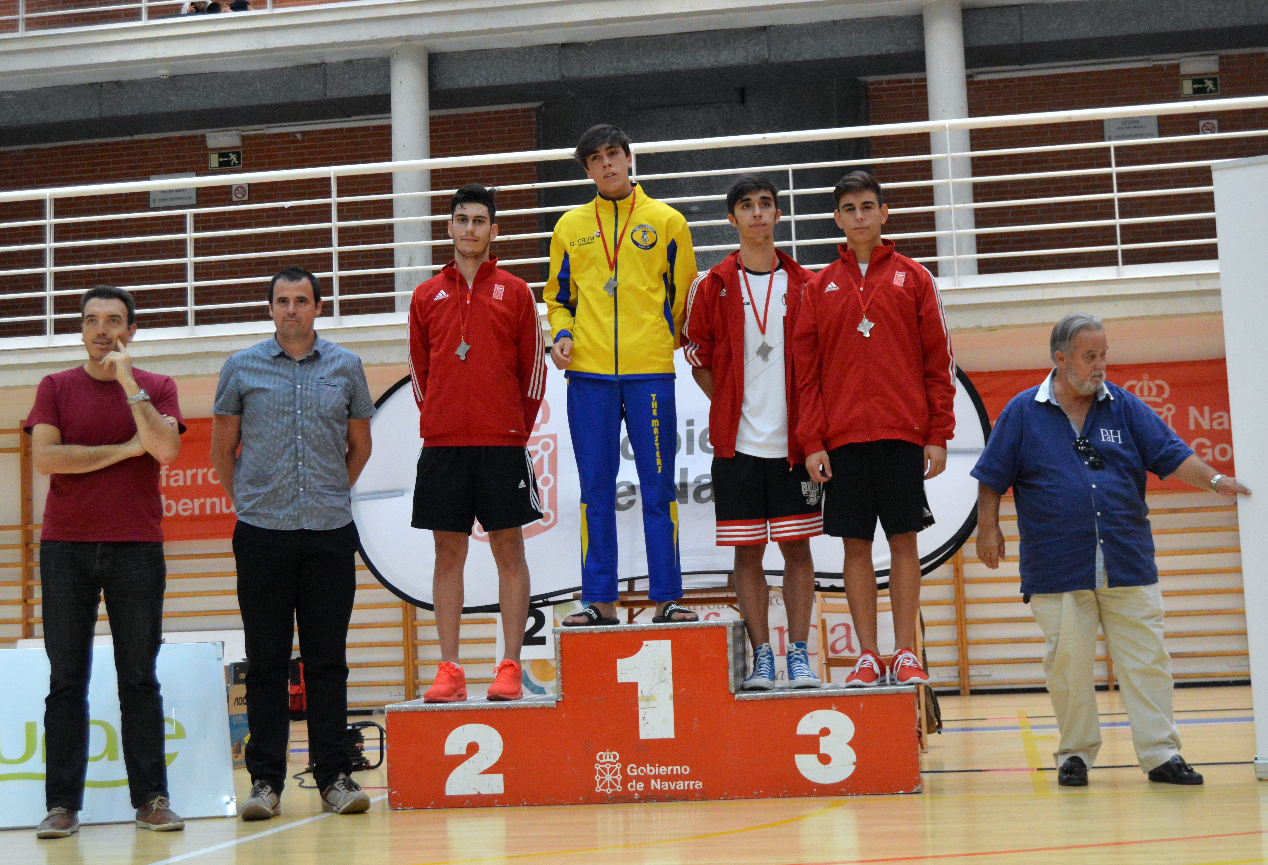 Ignacio de Benito medalla de plata en el Open Ciudad de Pamplona /Iruña 2016  de Taekwondo