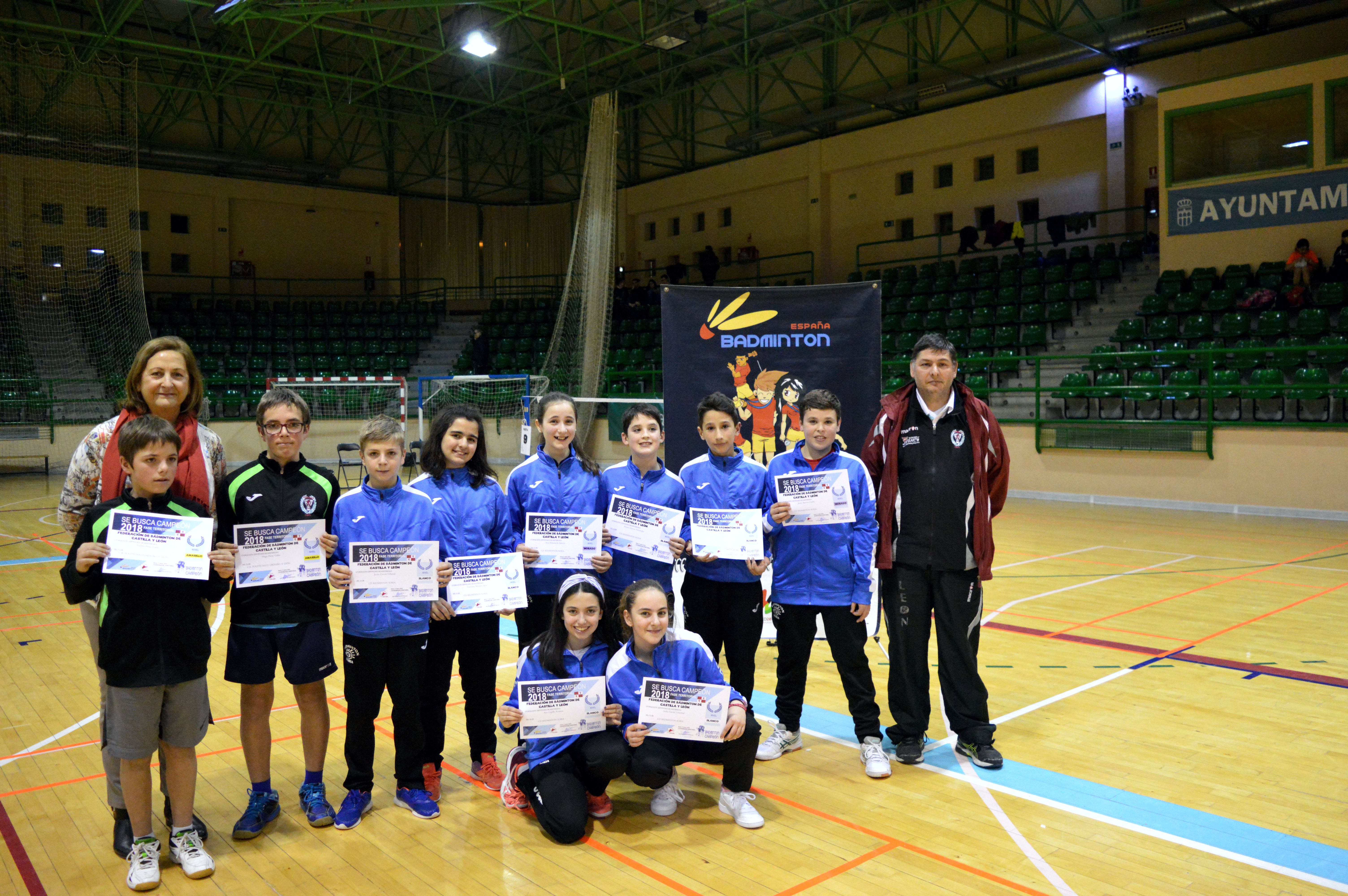 Bádminton: Campeonato de Castilla y León Sub-17, Sub-15 y Sub-13 dobles