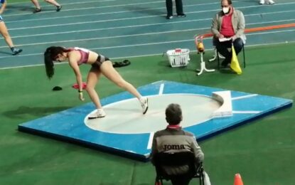 Daniela Gómez Navalón séptima de España en lanzamiento de peso