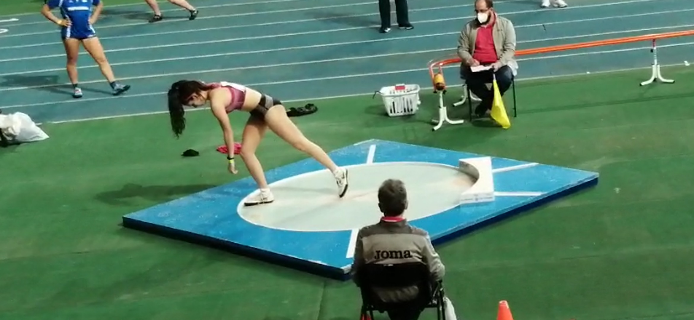 Daniela Gómez Navalón séptima de España en lanzamiento de peso