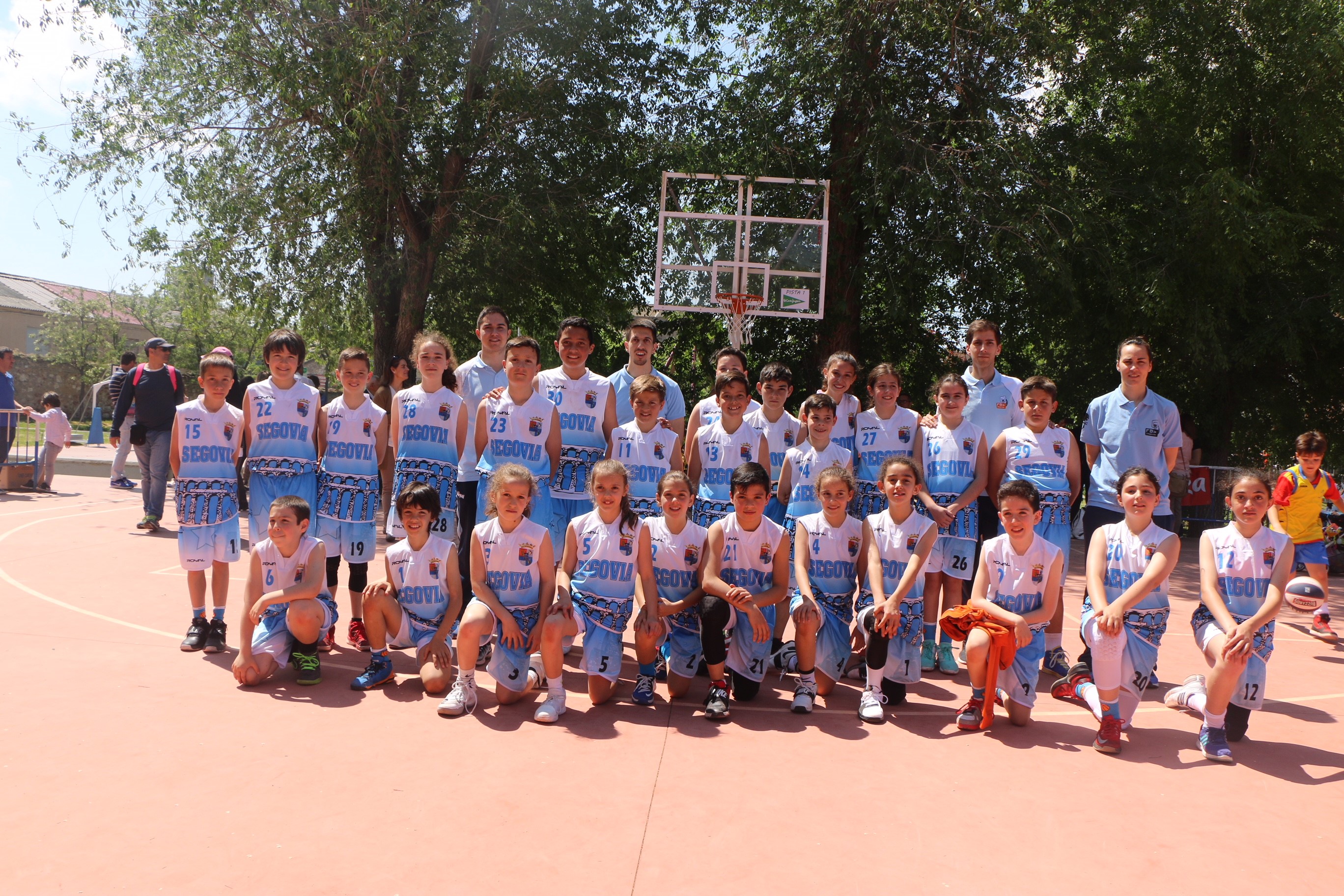 Las selecciones de Segovia de Minibasket incrementan su preparación